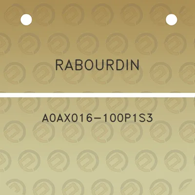 rabourdin-a0ax016-100p1s3