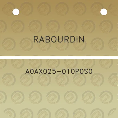 rabourdin-a0ax025-010p0s0