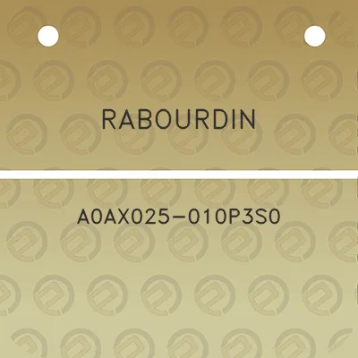 rabourdin-a0ax025-010p3s0