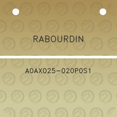 rabourdin-a0ax025-020p0s1