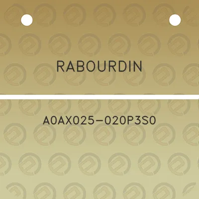 rabourdin-a0ax025-020p3s0