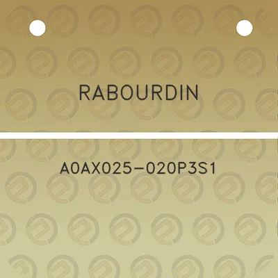 rabourdin-a0ax025-020p3s1