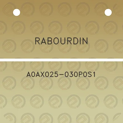 rabourdin-a0ax025-030p0s1