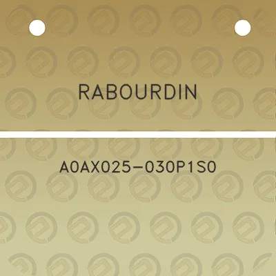 rabourdin-a0ax025-030p1s0