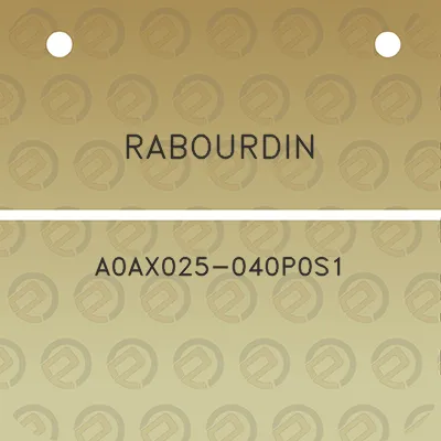 rabourdin-a0ax025-040p0s1