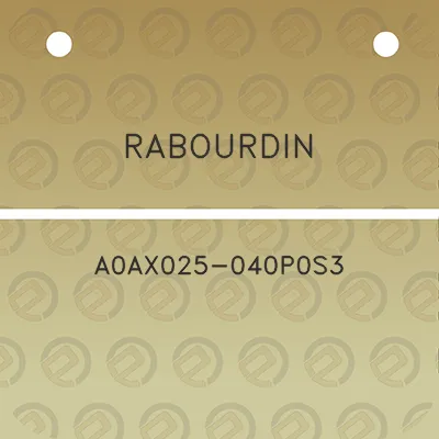 rabourdin-a0ax025-040p0s3