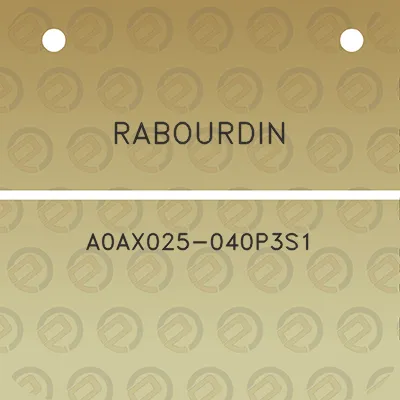 rabourdin-a0ax025-040p3s1