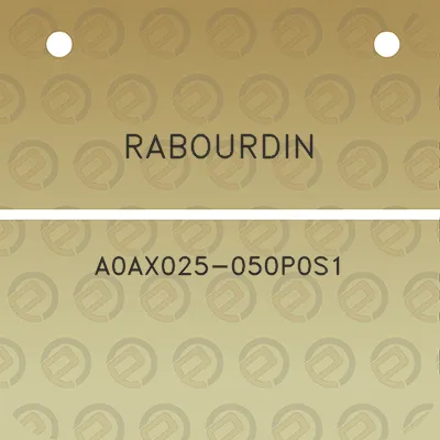 rabourdin-a0ax025-050p0s1