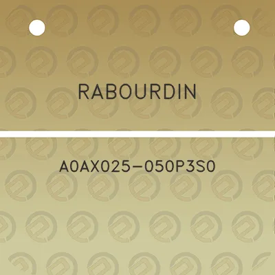 rabourdin-a0ax025-050p3s0