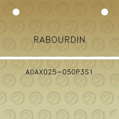 rabourdin-a0ax025-050p3s1