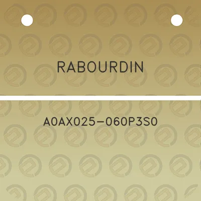 rabourdin-a0ax025-060p3s0