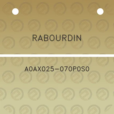 rabourdin-a0ax025-070p0s0