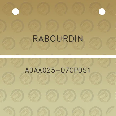 rabourdin-a0ax025-070p0s1