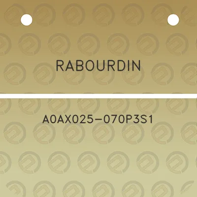 rabourdin-a0ax025-070p3s1