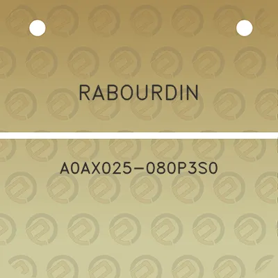 rabourdin-a0ax025-080p3s0