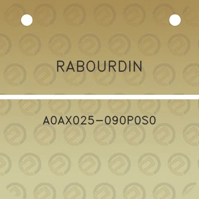 rabourdin-a0ax025-090p0s0