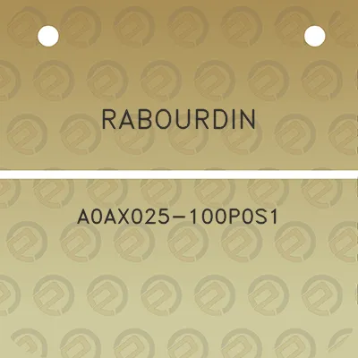 rabourdin-a0ax025-100p0s1