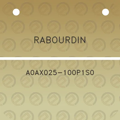 rabourdin-a0ax025-100p1s0