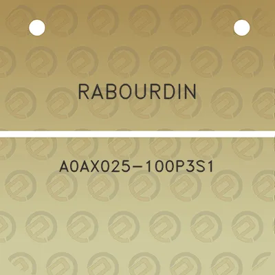 rabourdin-a0ax025-100p3s1