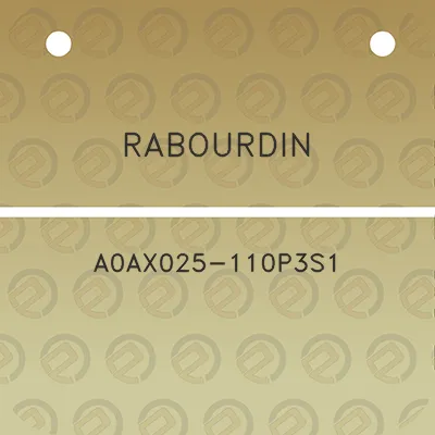 rabourdin-a0ax025-110p3s1