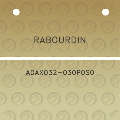 rabourdin-a0ax032-030p0s0