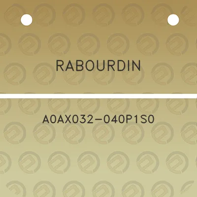 rabourdin-a0ax032-040p1s0