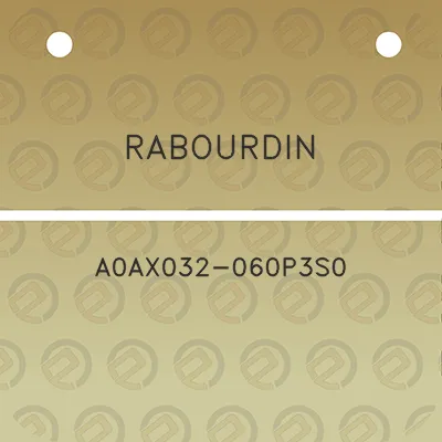 rabourdin-a0ax032-060p3s0