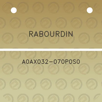 rabourdin-a0ax032-070p0s0