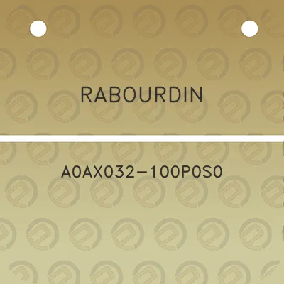 rabourdin-a0ax032-100p0s0