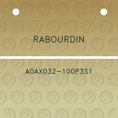 rabourdin-a0ax032-100p3s1