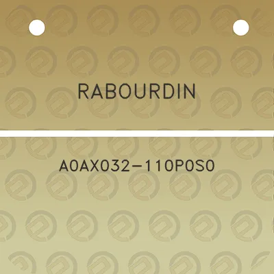 rabourdin-a0ax032-110p0s0