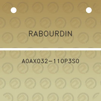 rabourdin-a0ax032-110p3s0