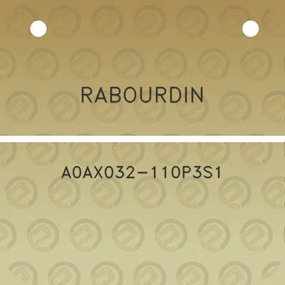 rabourdin-a0ax032-110p3s1