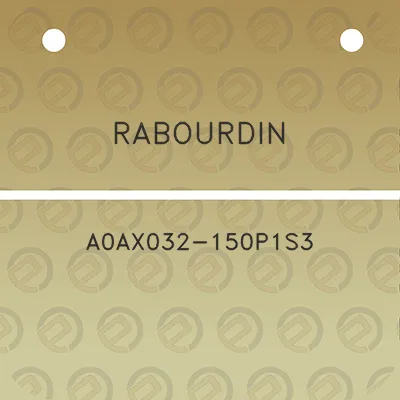 rabourdin-a0ax032-150p1s3