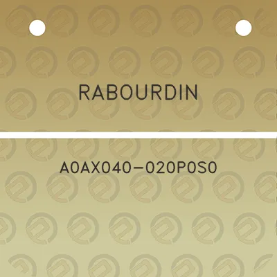 rabourdin-a0ax040-020p0s0