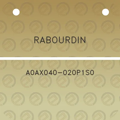 rabourdin-a0ax040-020p1s0