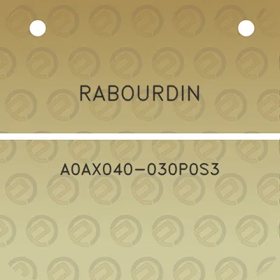 rabourdin-a0ax040-030p0s3