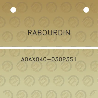 rabourdin-a0ax040-030p3s1