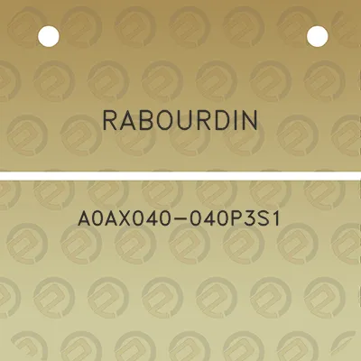 rabourdin-a0ax040-040p3s1