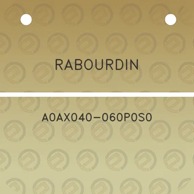 rabourdin-a0ax040-060p0s0