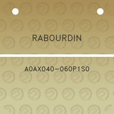 rabourdin-a0ax040-060p1s0