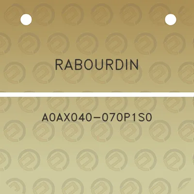 rabourdin-a0ax040-070p1s0