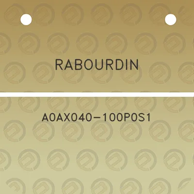 rabourdin-a0ax040-100p0s1