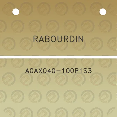 rabourdin-a0ax040-100p1s3