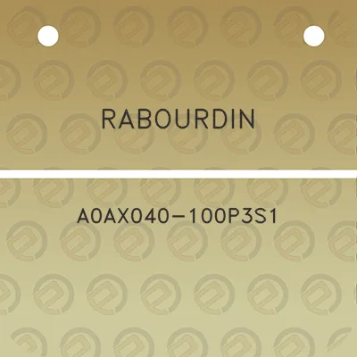 rabourdin-a0ax040-100p3s1