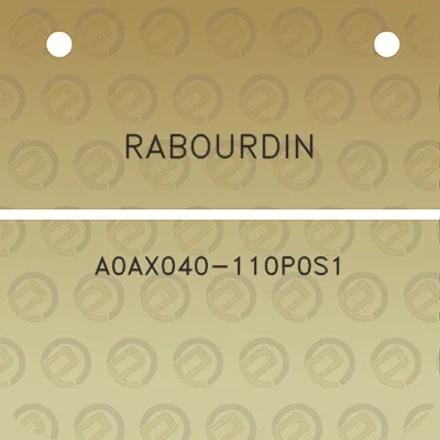 rabourdin-a0ax040-110p0s1