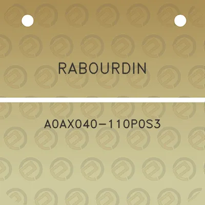 rabourdin-a0ax040-110p0s3