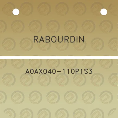 rabourdin-a0ax040-110p1s3