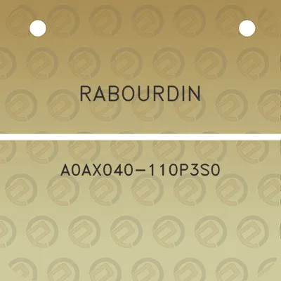 rabourdin-a0ax040-110p3s0