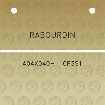 rabourdin-a0ax040-110p3s1